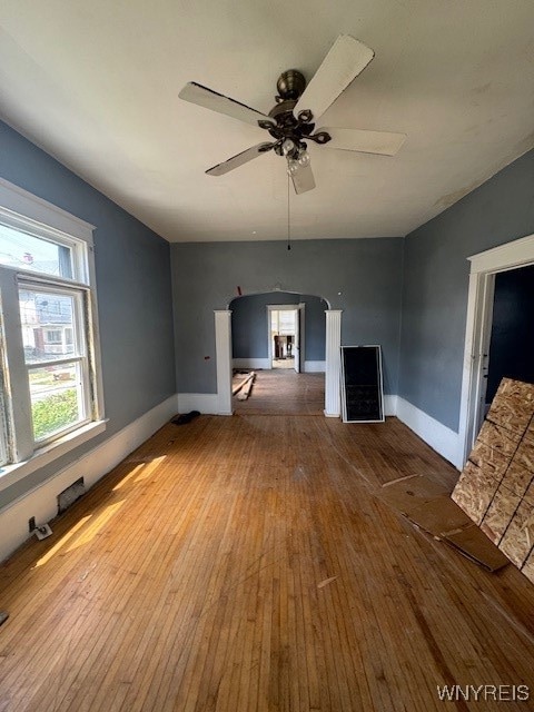 Down stairs living/dining room