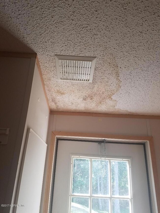 1276 Floyd St Leak at back door