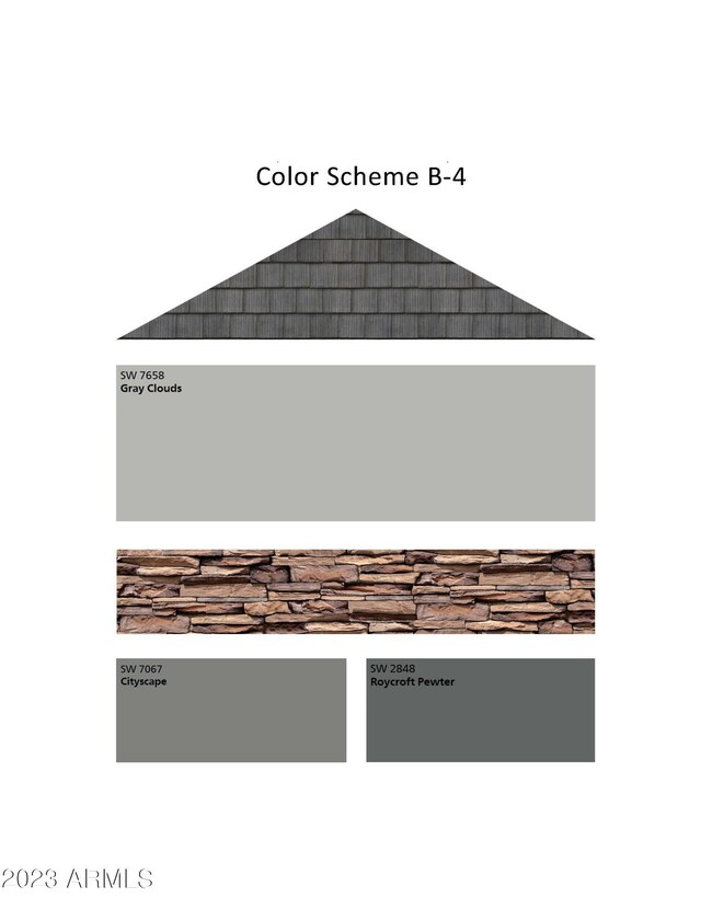 NF lot 89 Exterior Color Scheme