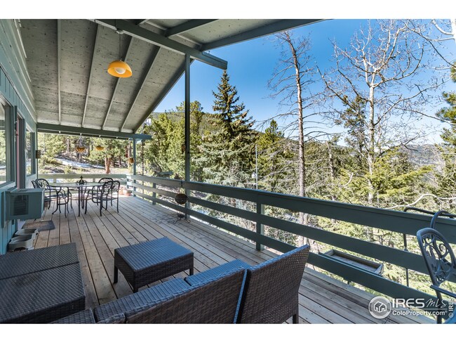 Front deck off kitchen