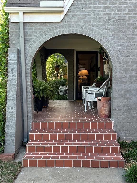 View of property entrance