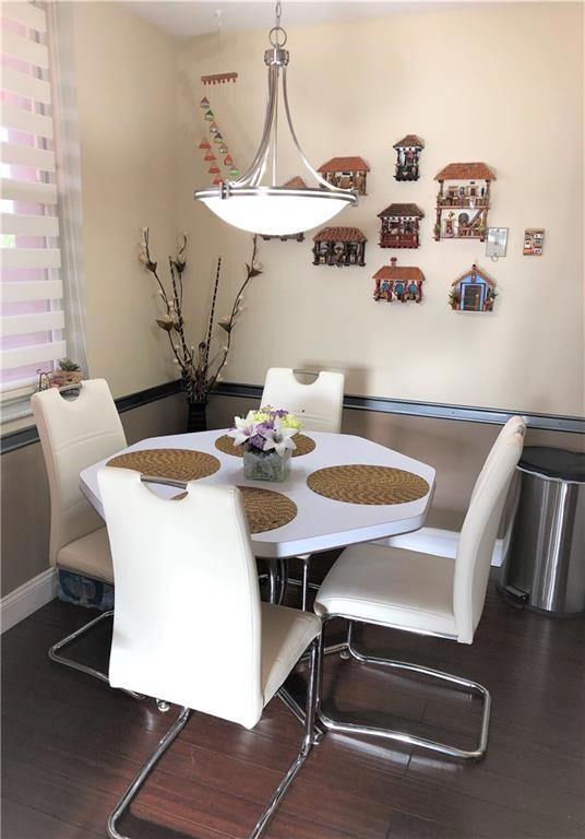 Kitchen dining area