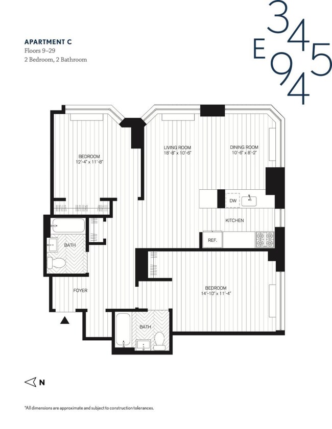 345 E 94th St unit 21C, New York, NY 10128 - photo 6