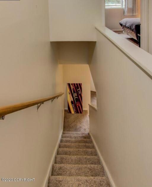 Staircase to downstairs