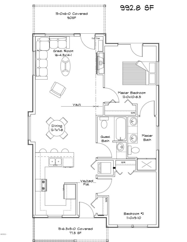 MLS Floor Plan 992