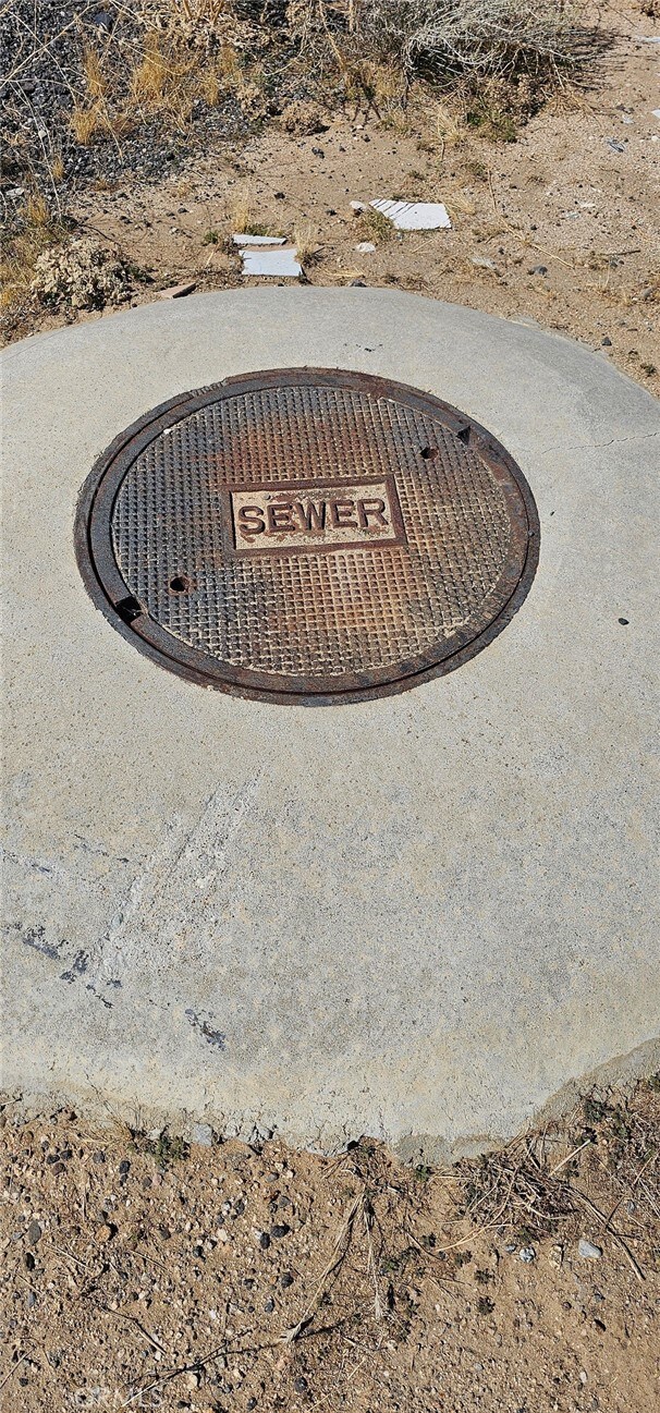 Sewer in street