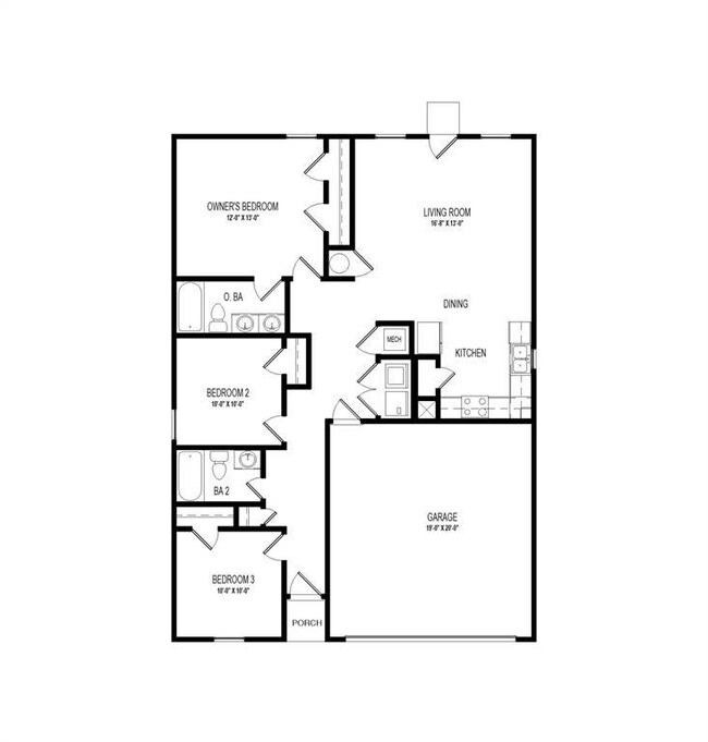 1202 2-Car - Floor Plan - BROCHURE - GRP