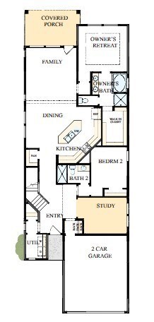 The success of a floor plan is the way you can mov