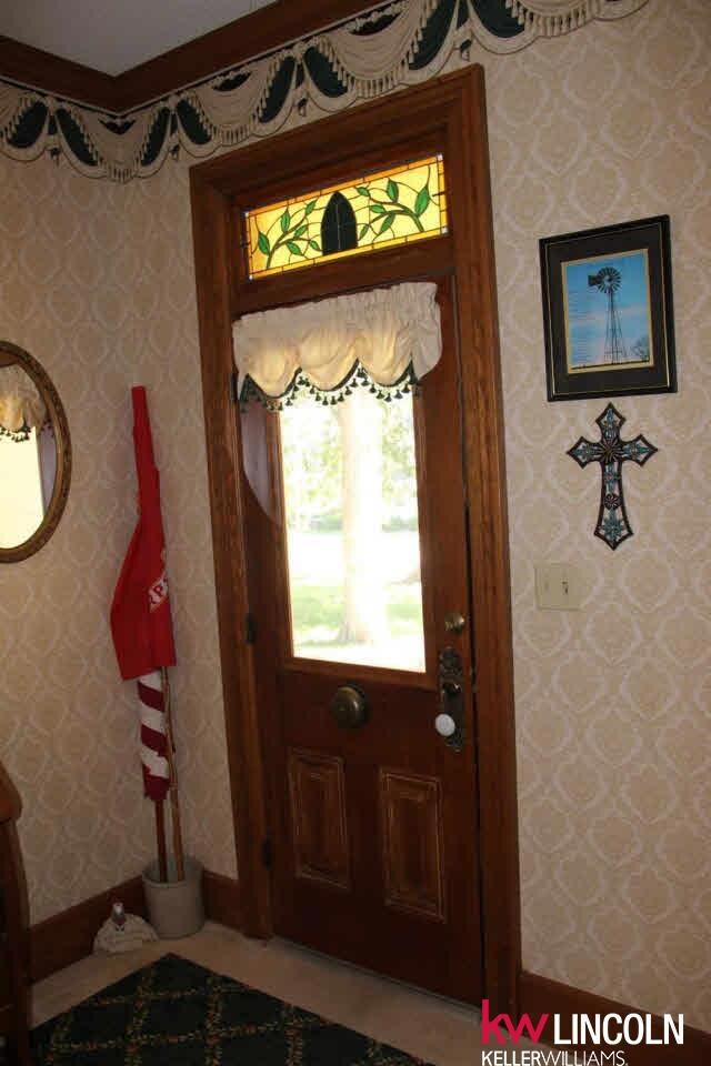 original door with a built in ring