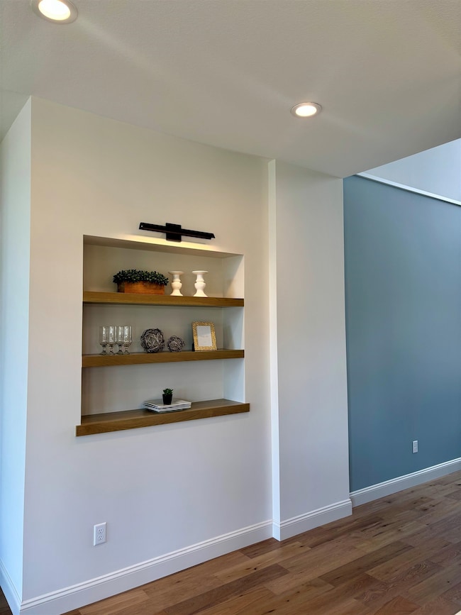 Built in shelving
