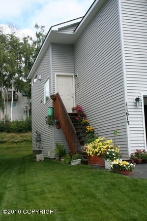 front door & side yard