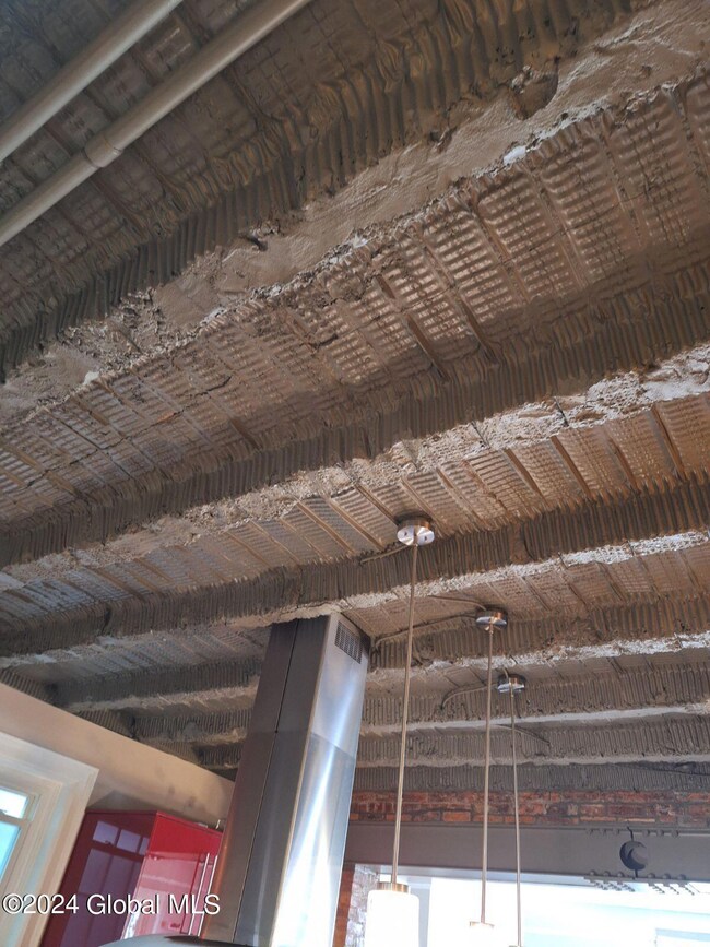 352 State St. Kitchen Ceiling