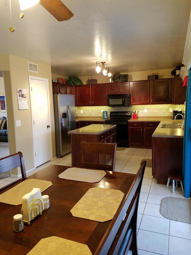 Kitchen and dining room