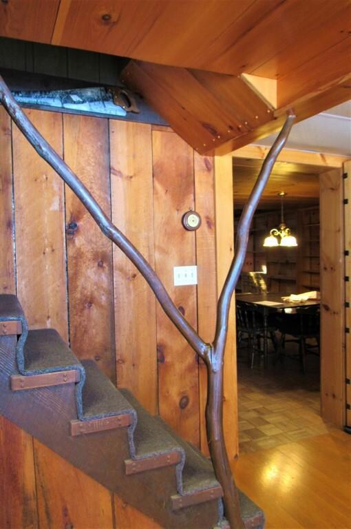 6. Original stair case leading up the th