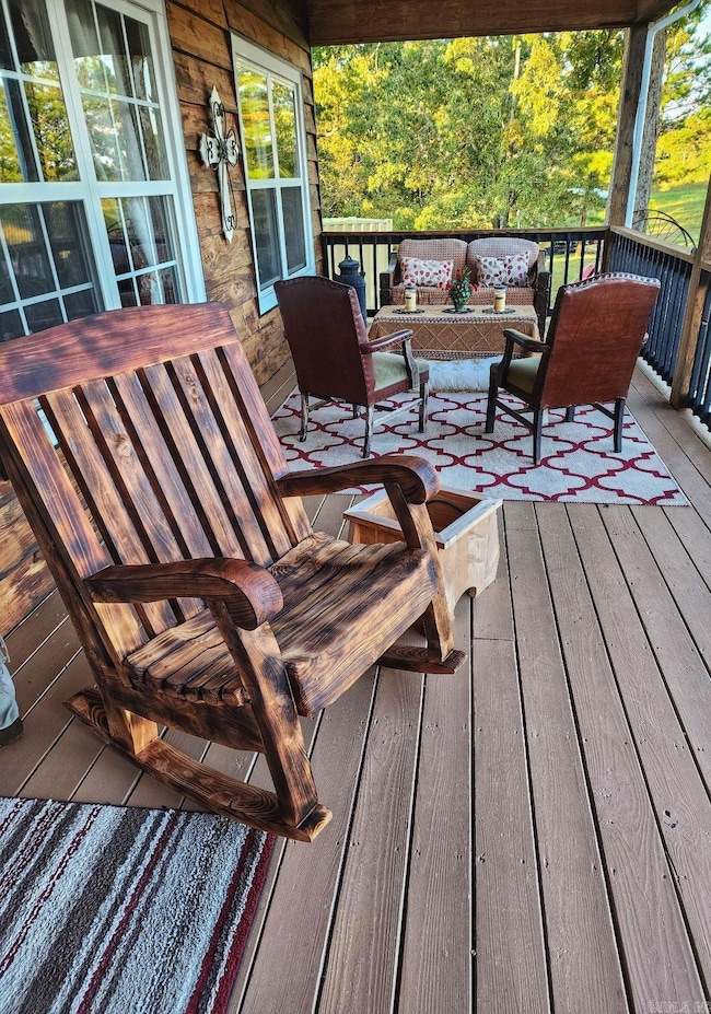 Front Porch outdoor living area