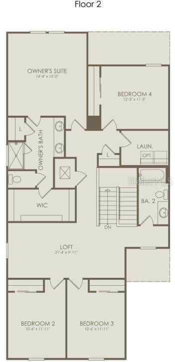 Floor Plan - Floor Two