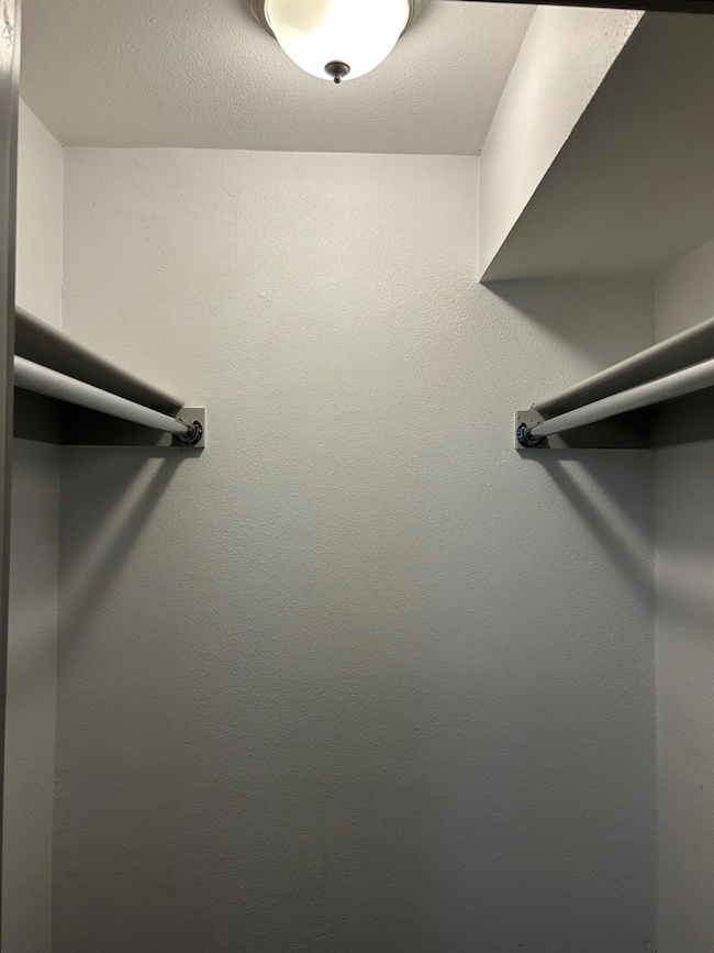 View of spacious closet