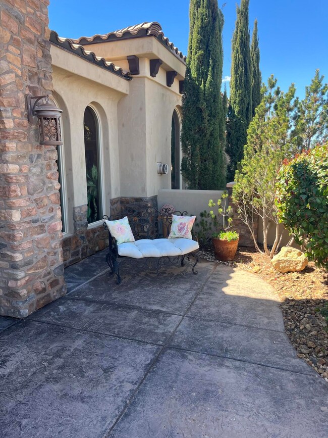 Relaxing Courtyard