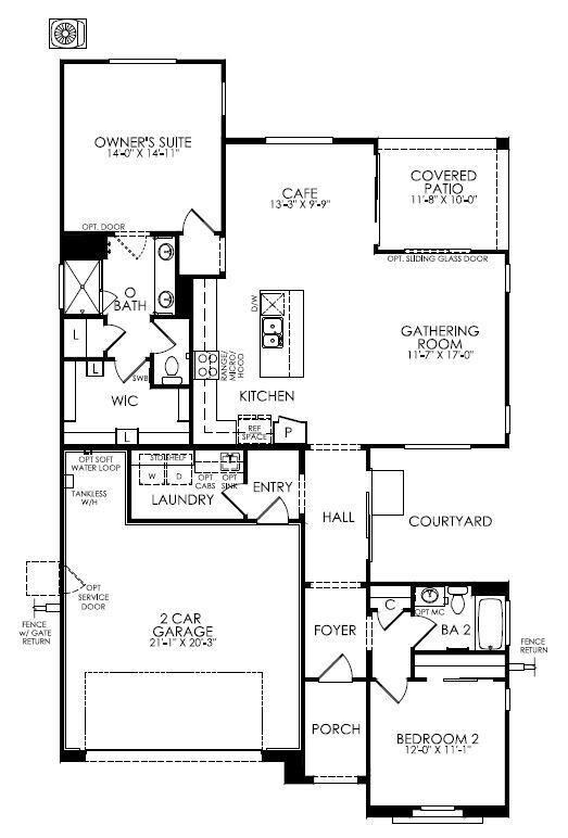 Brownstone floorplan