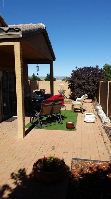 Backyard facing East