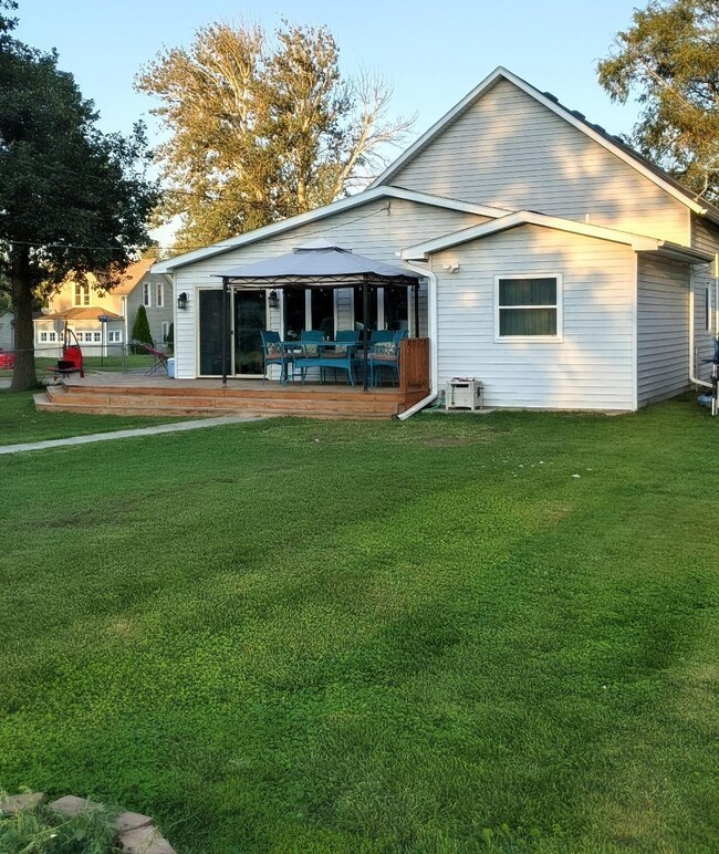 Big back yard