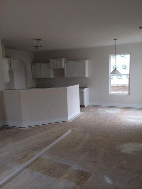 great room view to kitchen/dinette