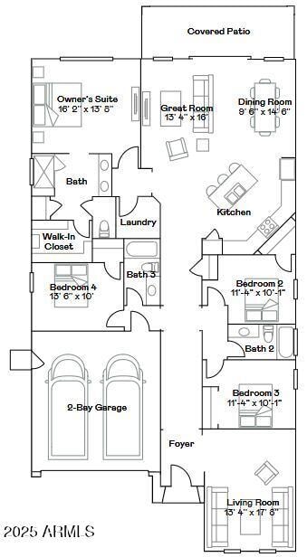 Sage Horizon 4022 Floorplan