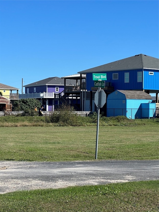 This photo is of the lot across the street showing