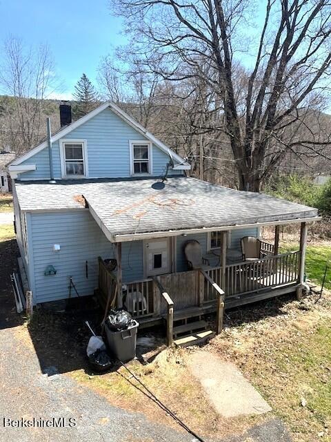 Back of home