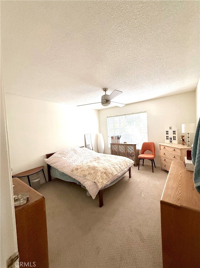Spacious bedroom with walk in close and a fantastic patio
