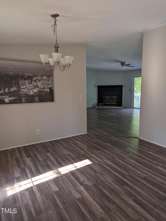 Spacious open floorplan