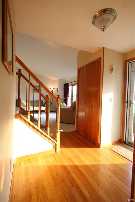 Front entry foyer, with good sized closet