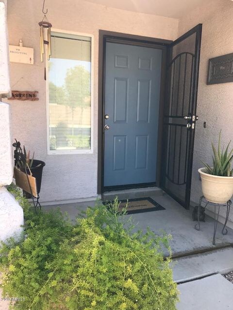 entry with security door