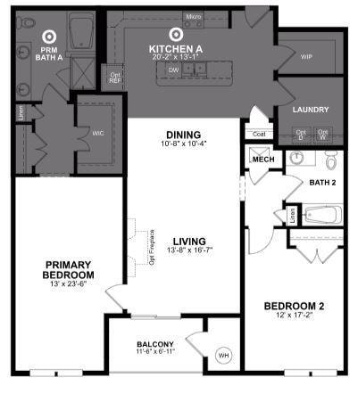 Beazer Homes Gatherings at Twin Creeks Dorset Floo