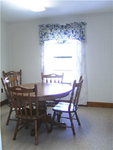 Dining room has a pantry and is convenient to the kitchen
