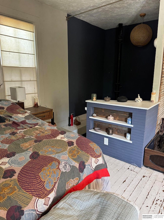 Studio style bedroom.
