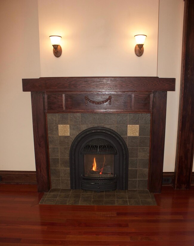 Gas Fireplace with remote control