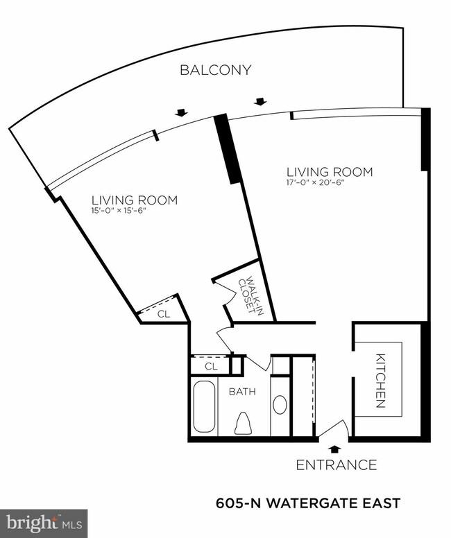 Watergate East Residences unit 605-N, Washington, DC 20037 - photo 7
