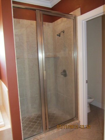 Master shower