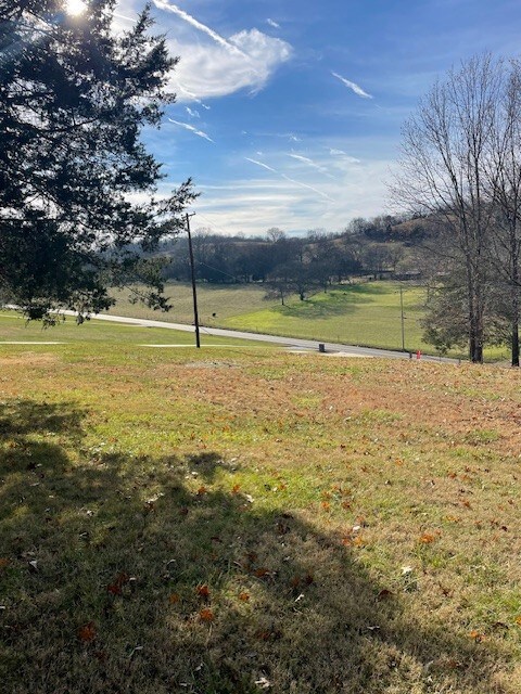 View from front porch.