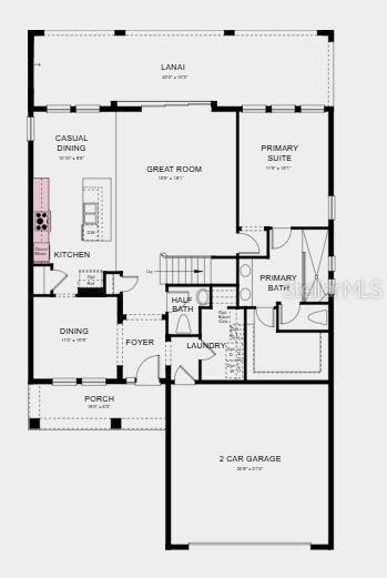 Structural options added include: Gourmet kitchen, outdoor kitchen rough-in, shower in place of tub at bath 2