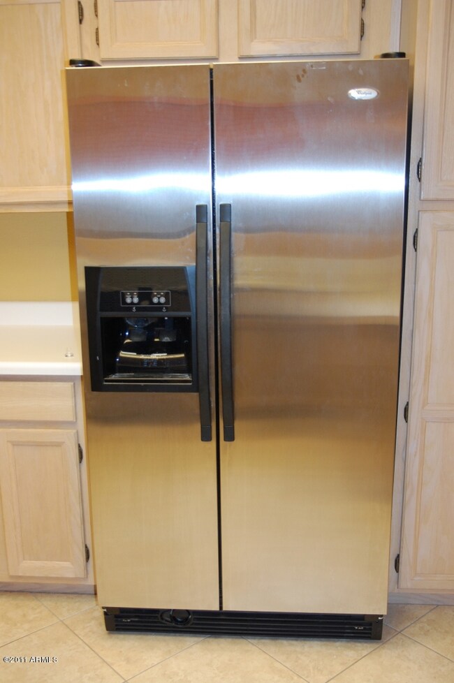 Stainless fridge