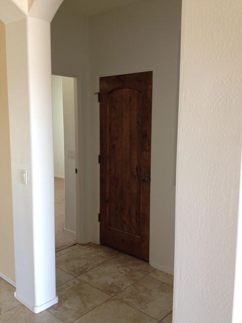 Hall closet from entryway