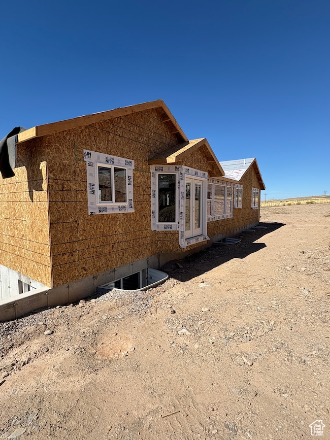 Back of property