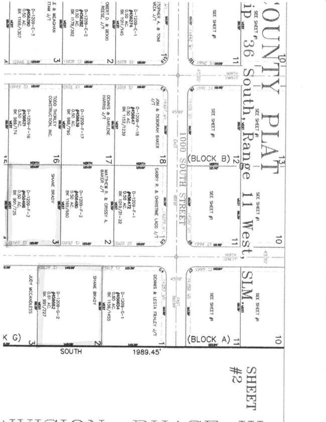 Lot Plat