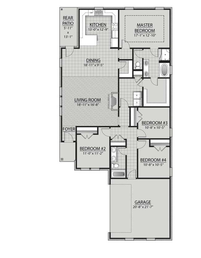 Aubry A-G III - Floor Plan