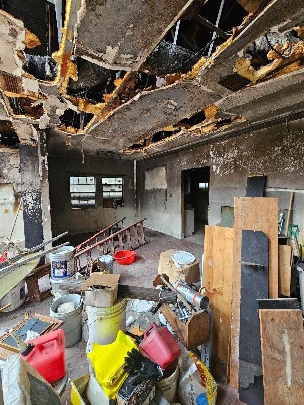 View of misc room