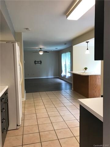 kitchen and great room