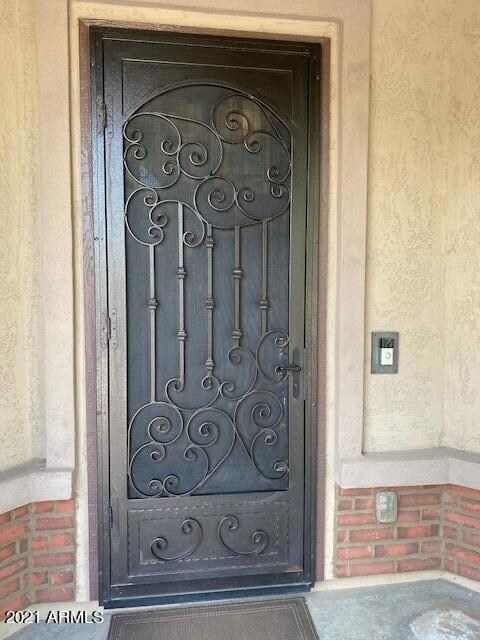 Wrought Iron entry