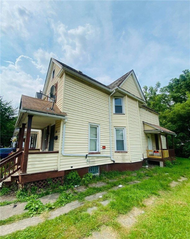 Side of home.